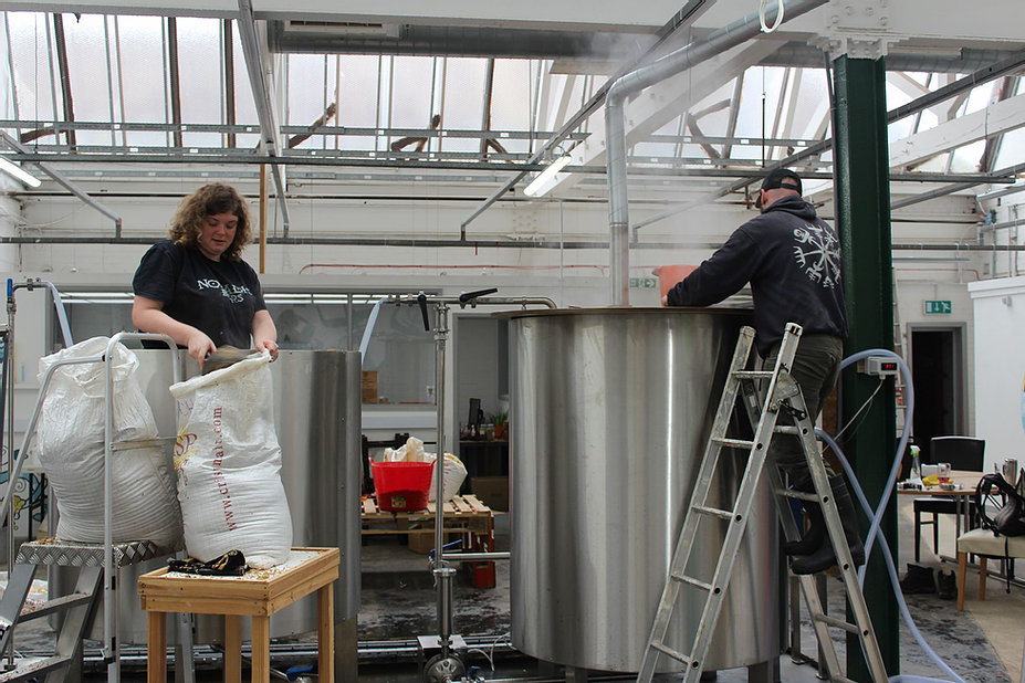 Nomadic Beers - Katie Marriott (left) Ro